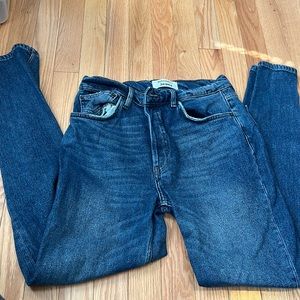 Reformation serena high skinny jean kasai wash size 27